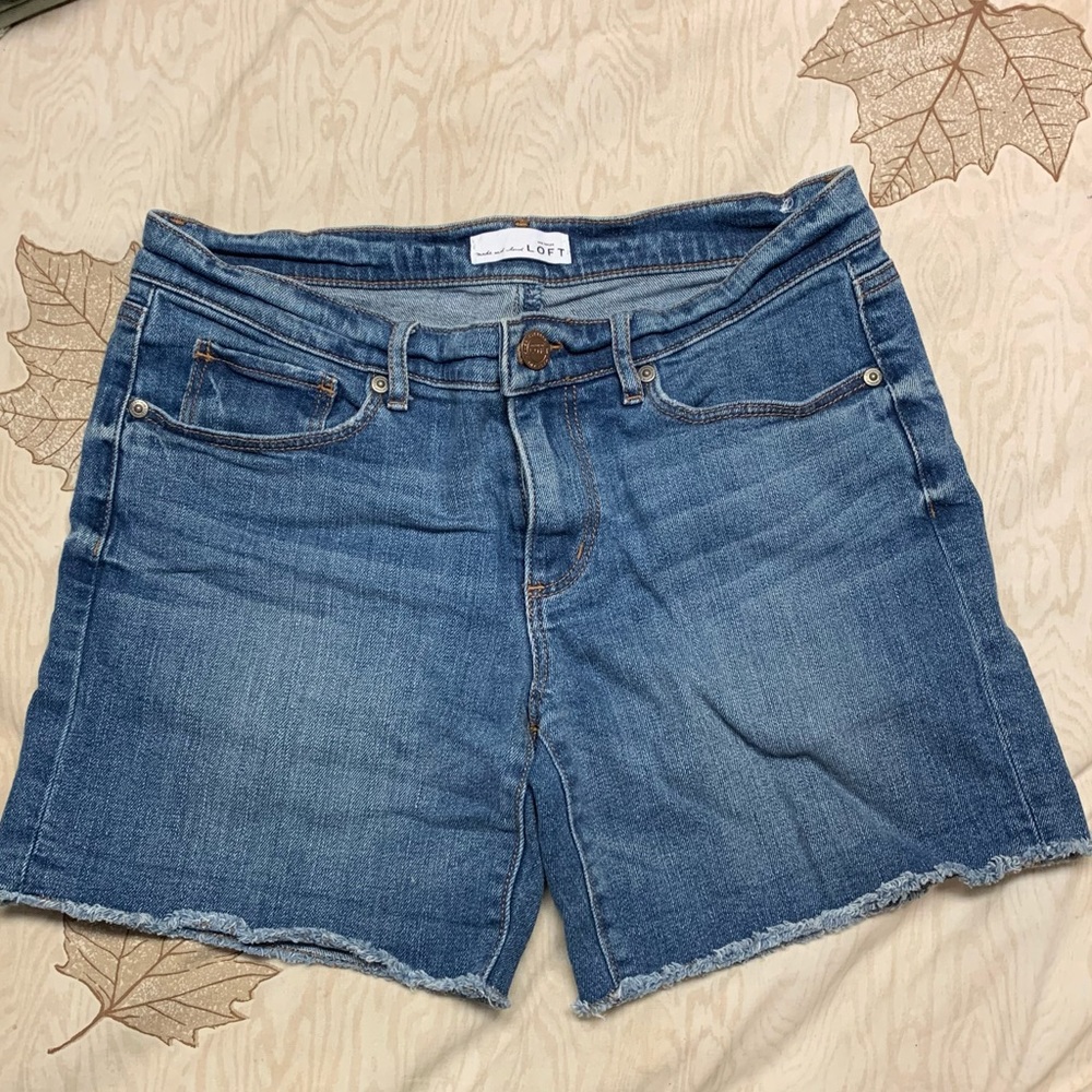 LOFT Jean Shorts